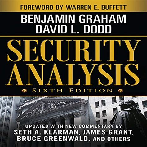 Full Download Security Analysis Sixth Edition Foreword By Warren Buffett Security Analysis Prior Editions 