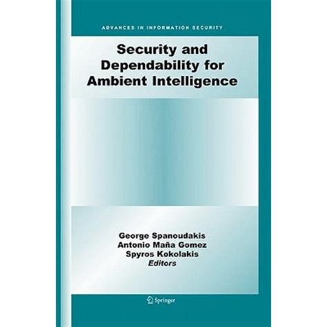 Full Download Security And Dependability For Ambient Intelligence 