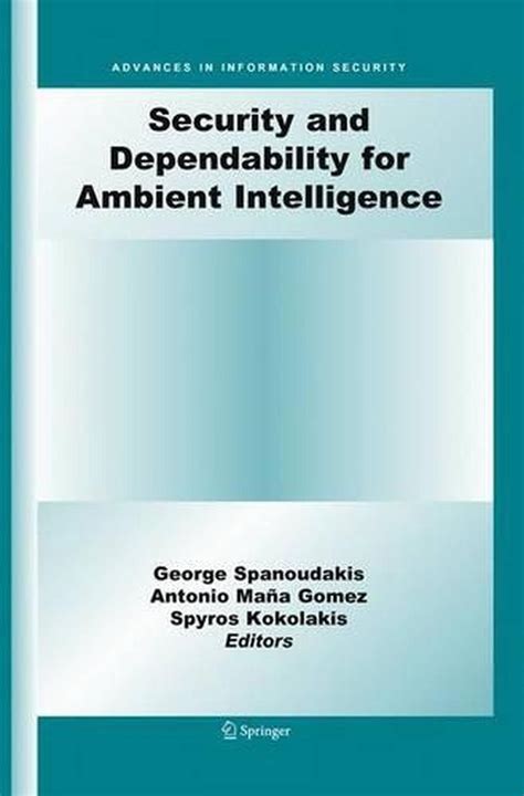 Full Download Security And Dependability For Ambient Intelligence 