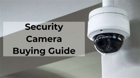 Read Security Camera Buying Guide 