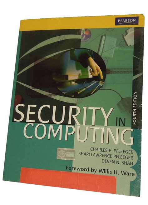 Read Security In Computing Pfleeger 4Th Edition 
