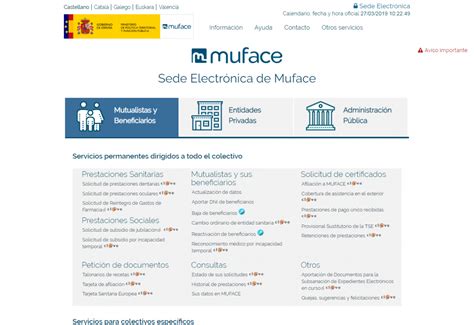 Sede Electronica Muface
