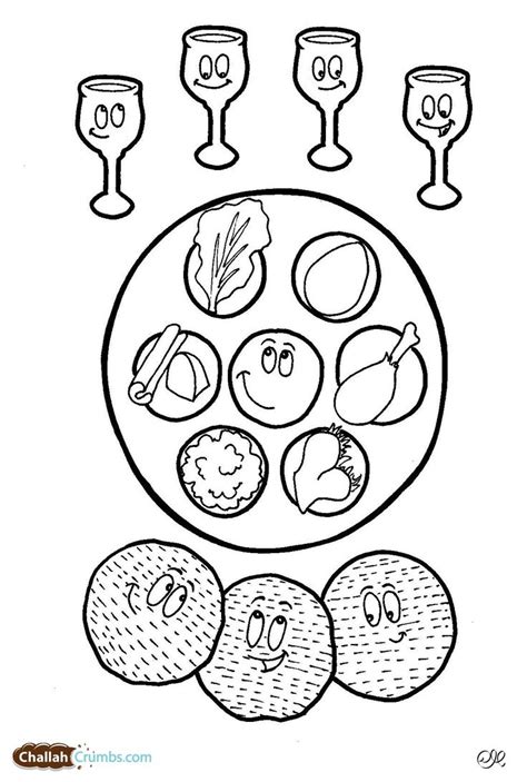 Seder Plate Coloring Page Download Print Or Color Seder Plate Coloring Pages - Seder Plate Coloring Pages