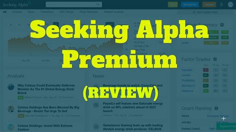 seeking alpha review