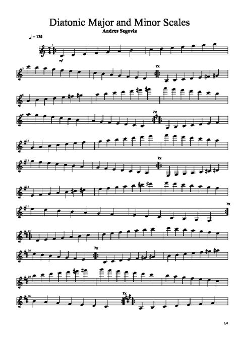 segovia scales pdf