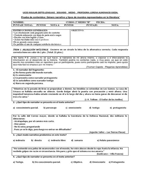 segundo medio 2013