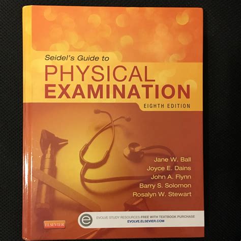Read Online Seidel Mosby Guide Physical Examination 