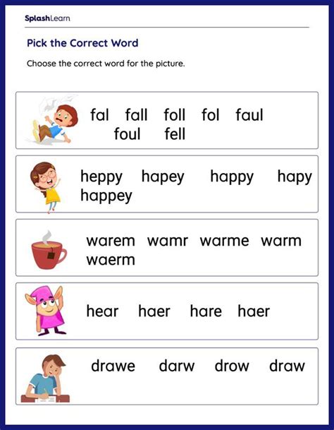 Select Correct Word