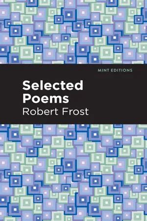 selected poems of robert frost