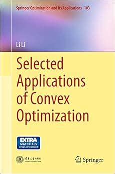 Full Download Selected Applications Of Convex Optimization Springer Optimization And Its Applications 