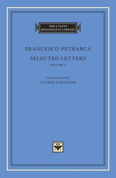 Read Online Selected Letters Volume 2 I Tatti Renaissance Library 