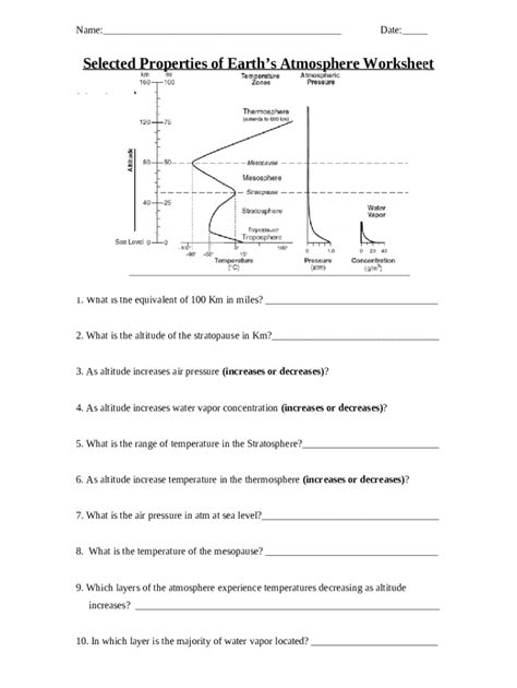 Download Selected Properties Of Earth Atmosphere Answers 