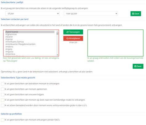 selectiecriteria personeel
