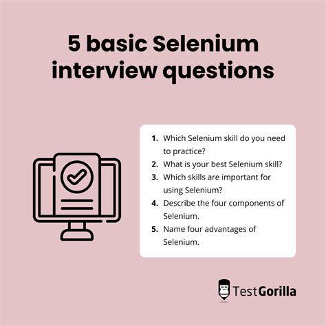 selenium interview questions