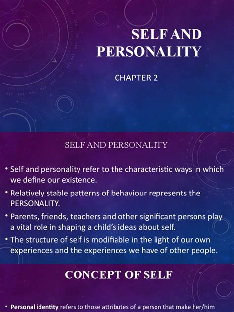 Self And Personality Class 12 Notes