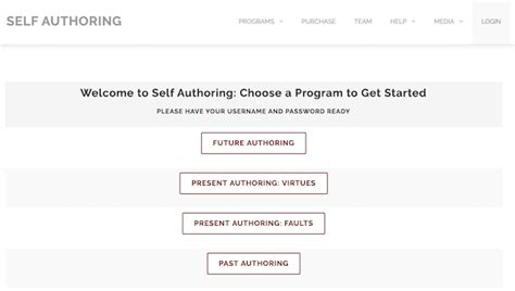 Self Authoring Program