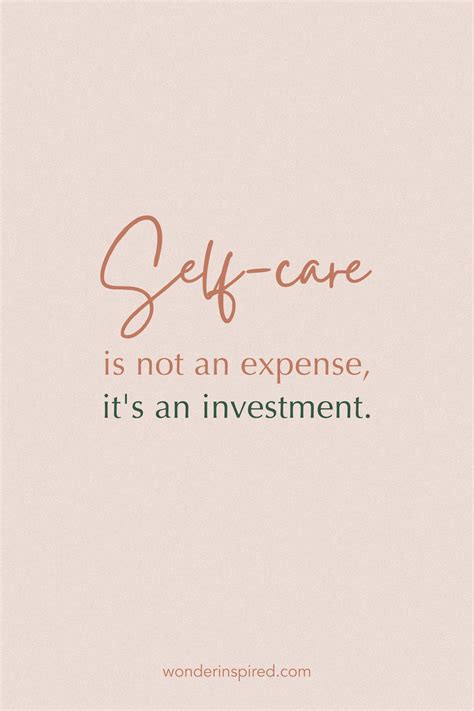 Self Care Quote