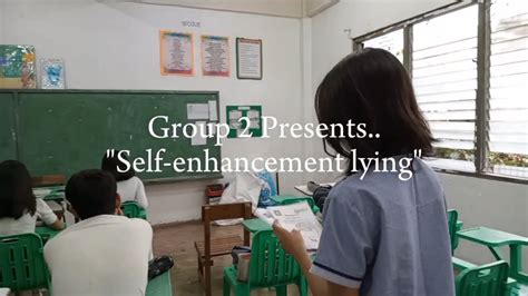 Self Enhancement Lying