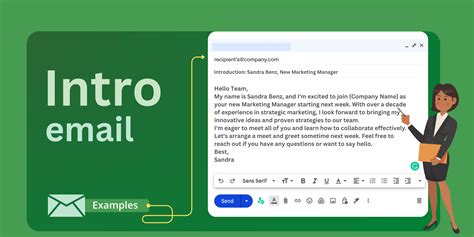 self introduction email first day work sample