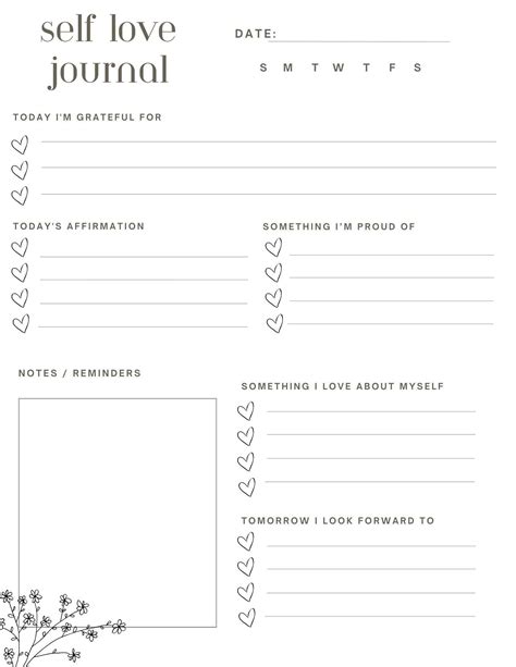 Self Love Journal