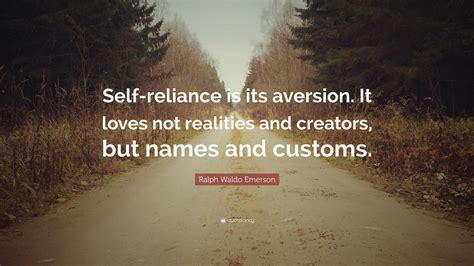 Self Reliance Quotes