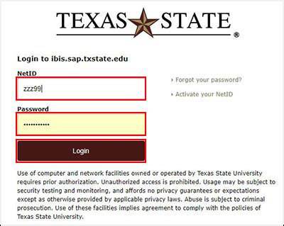self service texas state