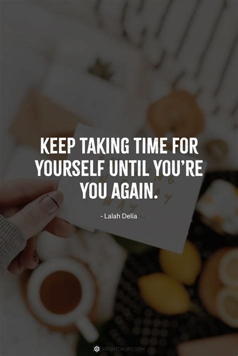 Self Time Quotes