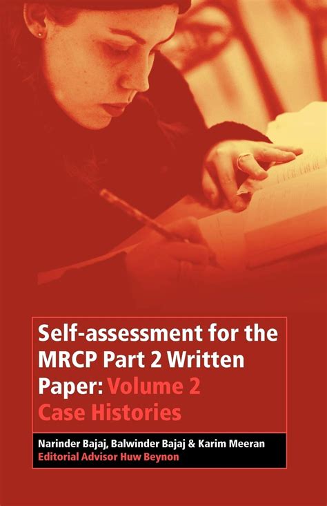 Full Download Self Assessment For The Mrcp Part 2 Written Paper Case Histories 