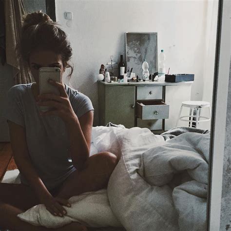 Selfie in bed