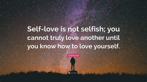 Selfish Love Quotes
