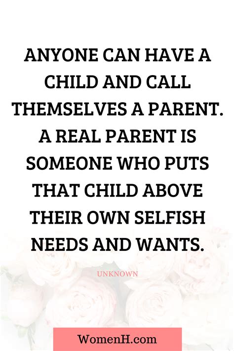 Selfish Parents Quotes