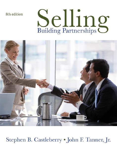 Read Selling Building Partnerships 8Th Edition 