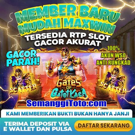 SEMANGGITOTO # Link Situs Toto Togel Online Terbesar dan Hadiah
