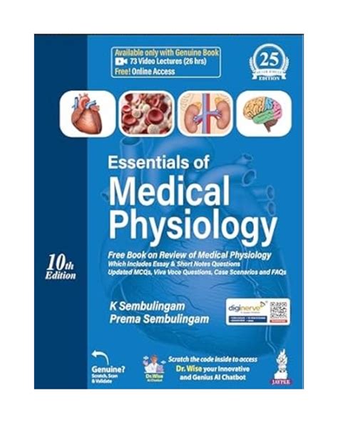 Sembulingam Physiology Book