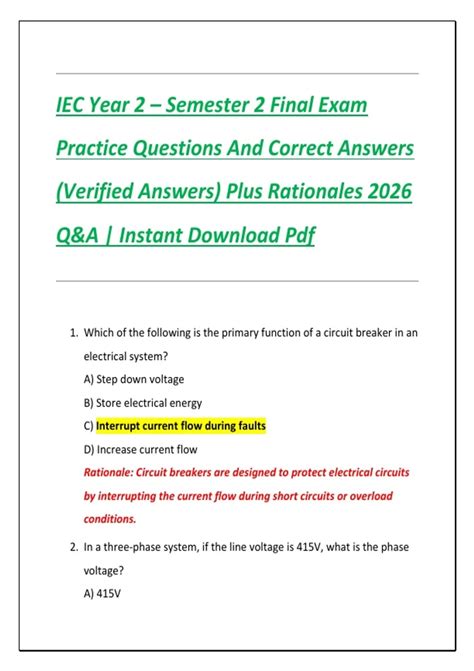 Semester 2 Practice Final 2014 Math 7