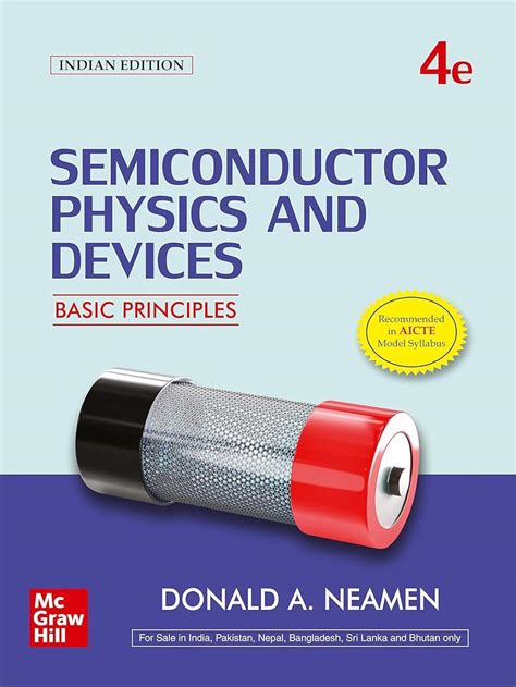 Semiconductor Physics And Devices Basic Principles 3rd Edition
