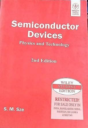 Full Download Semiconductor Devices Physics Technology 2Nd Edition 