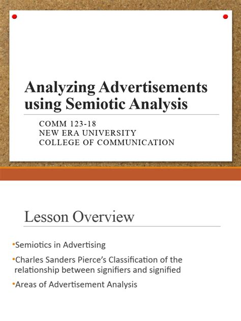 Semiotic Analysis In Communication