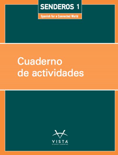 senderos 1 workbook