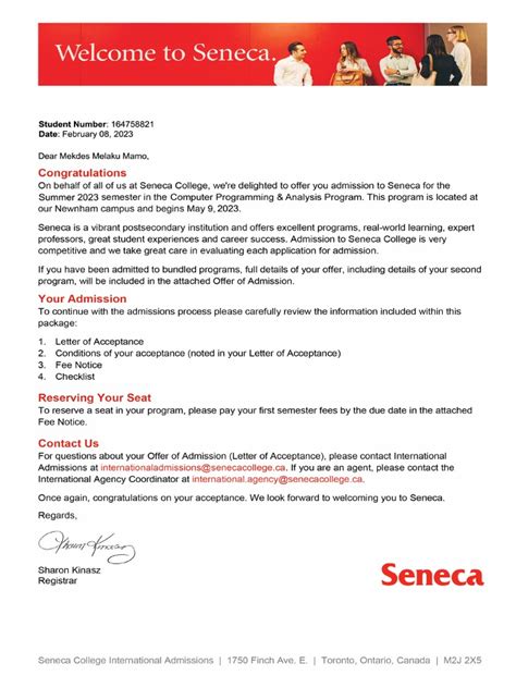 Seneca Student Email