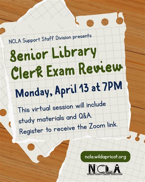 Senior Library Clerk Exam Study Guide