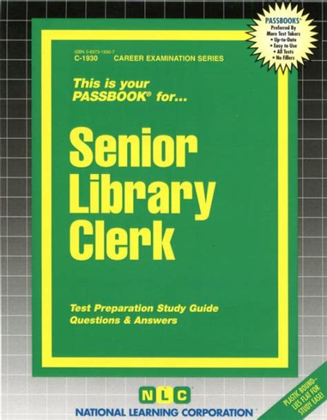 Download Senior Library Clerk Study Guide 