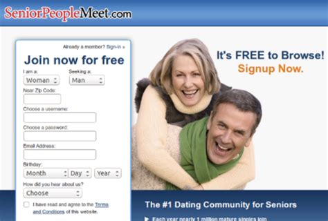 seniorpeoplemeet dating site sign in