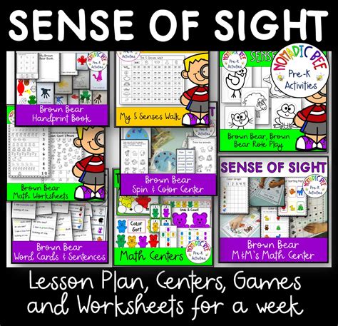 Sense Of Sight Lesson Plan For Kindergarten Brighthub Sense Of Sight Preschool - Sense Of Sight Preschool