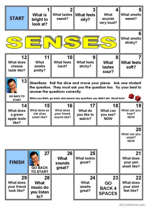 Sense Verbs Adjectives Esl Games Activities Worksheets Teach Sensory Words Worksheet - Sensory Words Worksheet