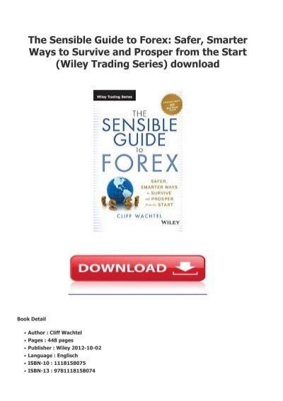 Read Sensible Guide To Forex 