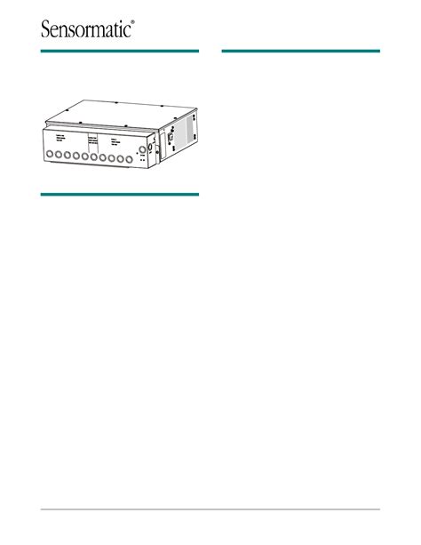 sensormatic installer manual