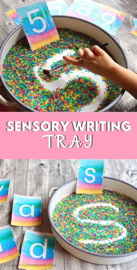 Sensory Activities For Kids Rainbow Writing Fun Sensory Writing Activity - Sensory Writing Activity