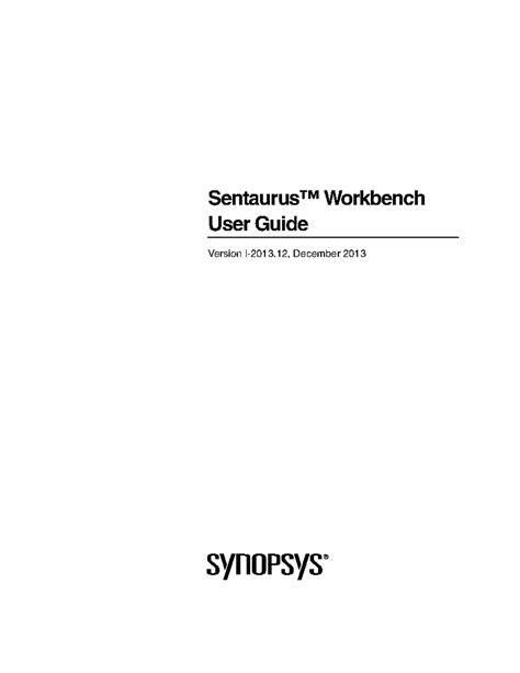 Sentaurus Tcad User Guide