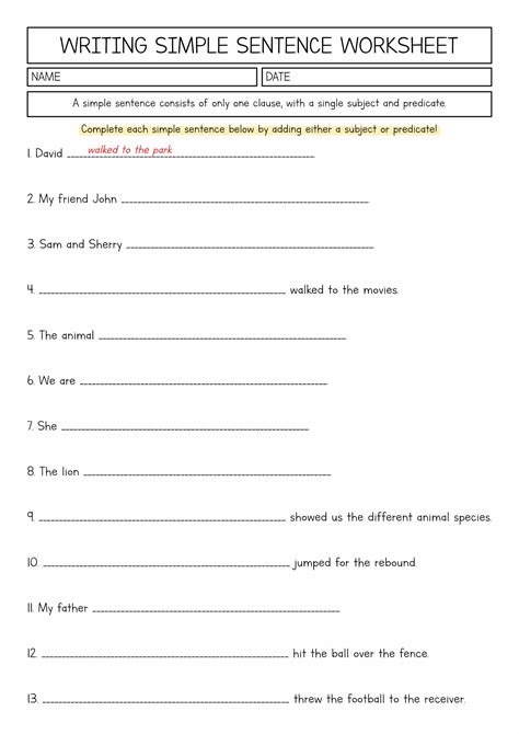 Sentence Writing Worksheets For 4th Graders Online Splashlearn Fourth Grade Sentences - Fourth Grade Sentences